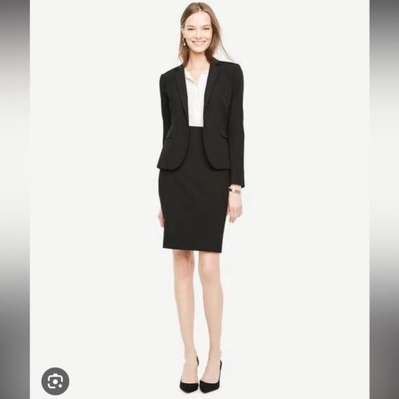 Express Body Contour Collection Pencil Suit Skirt - Picture 6 of 7